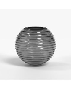 Astro 5039002 Nara Globe Ribbed Glass - Smoke 