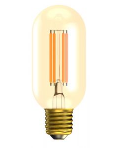 BELL 60820 3.3W LED Vintage Tubular Lamp Dimmable - ES, Amber, 2000K