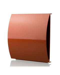 Blauberg AH-10-100-TERRACOTTA External Wind Baffle Vent 100mm Terracotta