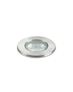 Collingwood GL019 F 27 LED Ground Light Brushed Stainless Steel Finish, Warm White (2700K)