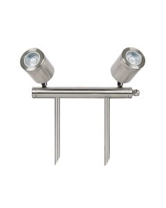 Collingwood SL240DWBX27 LED Spike Light Stainless Steel Finish, Warm White (2700K)