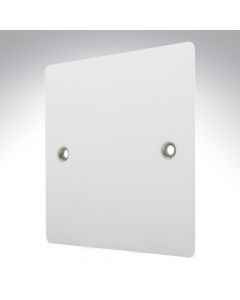 Hamilton 80BPS Gloss White Single Blank Plate