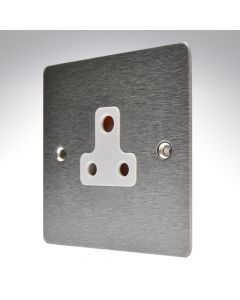Hamilton 84US5W Stainless Steel Unswitched 5a Socket