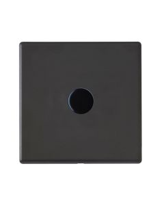 Hamilton Hartland G2 Matt Black 1 Gang 100w 2 Way LED Dimmer