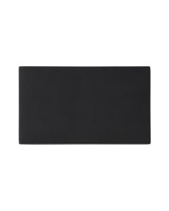 Hamilton Hartland G2 Matt Black Double Blank Plate