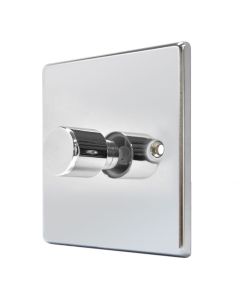 Hamilton 771X40 Polished Chrome Single Dimmer