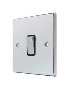 Hamilton 77R21BC-B Polished Chrome 1 Gang Light Switch