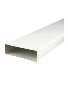 National Ventilation MONV5604 Rectangular Flat Duct 204 x 60 mm x 1 m