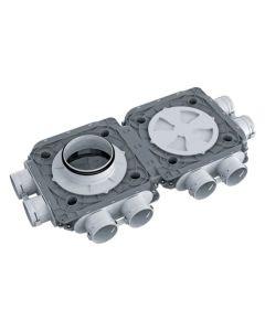 Blauberg SR-200-90X8-51P-K BlauFast 90mm Plastic Radial Duct Manifold Box 200mm Connection 8 Port