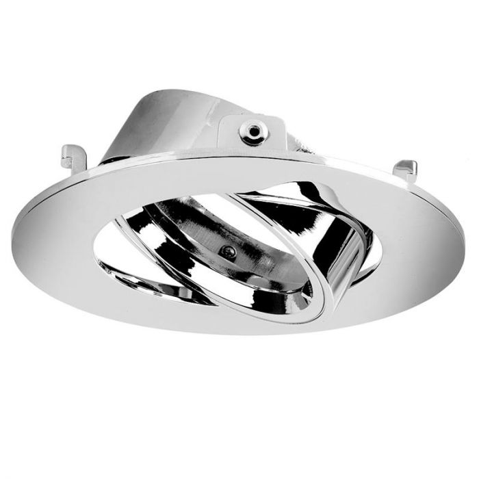 Enlite BZ92PC Polished Chrome Bezel for EFD PRO Adjustable Professional Fire Rated Downlight