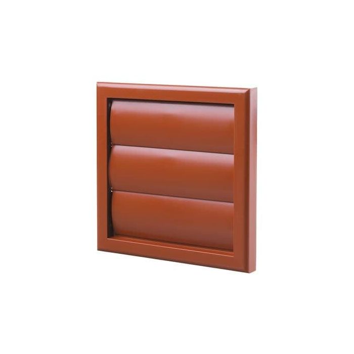 Envirovent 1RDGRAV100TC 100mm - 4 inch Gravity Grille - Terracotta