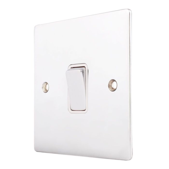 Hamilton 87R31BC-W Polished Chrome 10a Intermediate Light Switch