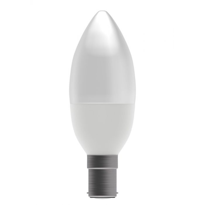 BELL 60517 3.9W LED Dimmable Candle Bulb Opal - SBC, 2700K