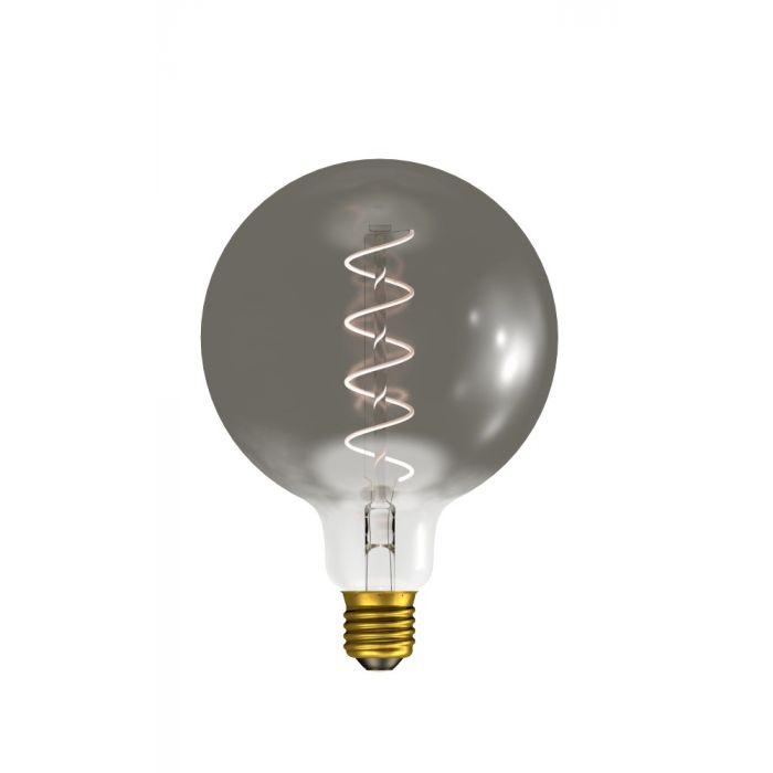 BELL 60031 4W LED Vintage Soft Coil 125mm Globe Dimmable - ES, Gunmetal, 4000K