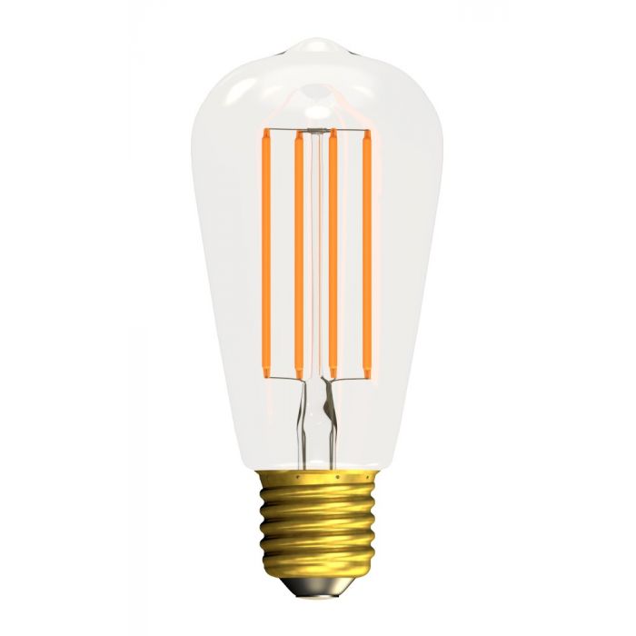 BELL 60776 3.3W LED Filament Squirrel Cage Clear - ES, 2700K