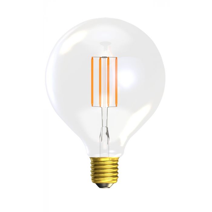 BELL 60794 4W LED Filament Large Globe Clear Dimmable - ES, 2700K