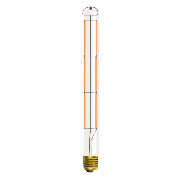 BELL 60786 5.7W LED Filament Tubular Lamp Long Clear Dimmable - ES, 2700K