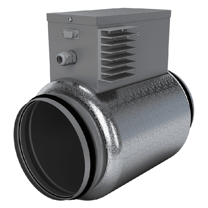 Blauberg EVH 150-1-2-1 V.2 S21 V.2 Plug-In Frost Protection Electric Pre-Heater Battery 150mm dia 1.2 Kw