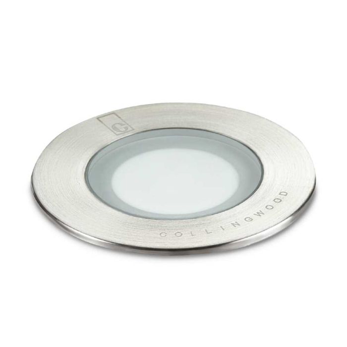 Collingwood GL016DC0F27 LED Ground Light Brushed Stainless Steel Finish