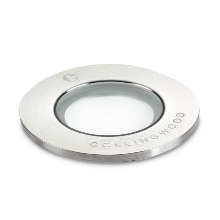 Collingwood GL019DC0F30 LED Ground Light Brushed Stainless Steel Finish