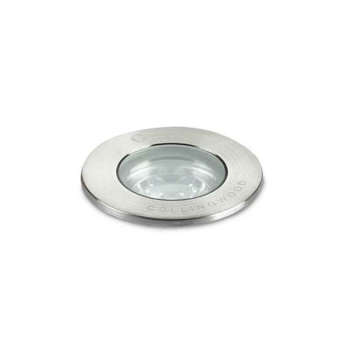 Collingwood GL019 F 27 LED Ground Light Brushed Stainless Steel Finish