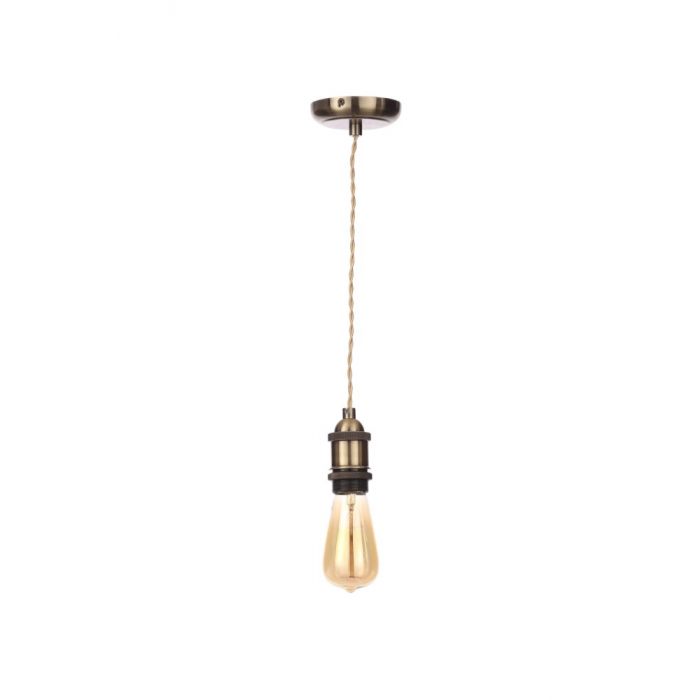 Forum Inlight Dale Cable Suspension Antique Copper Black Cable