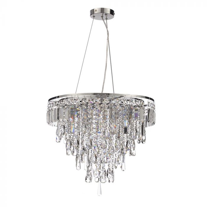 Forum Spa Pro Bresna 6 Light Pendant Chrome