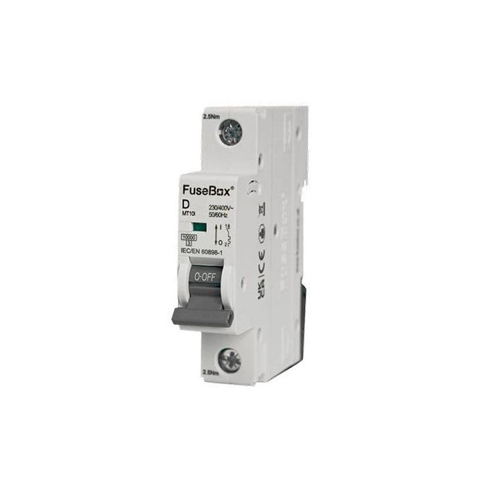 FuseBox MT10D321 Single Pole 32A 10kA D Curve MCB