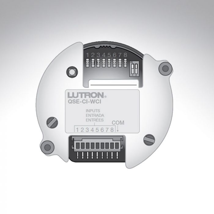 Lutron QSE-CI-WCI QS Wallbox Contact Closure Interface Gil-Lec